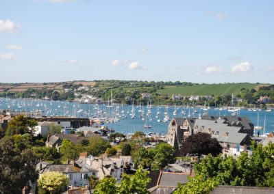 Accommodation in Falmouth, Cornwall with harbour, sea views.